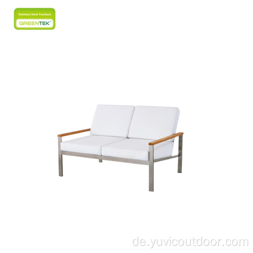 Möbel für Patio Sofa Set Outdoor Eck Teak